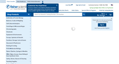 Desktop Screenshot of fishersci.com